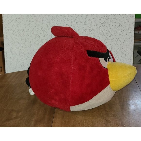 Angry Birds Large Red Plush 9 X 16" - Picture 3 of 7